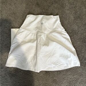 Lululemon Athletica White Mini Skirt